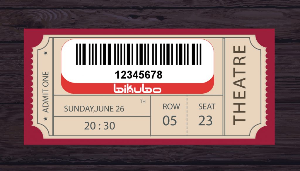 Tickets con códigos de barras